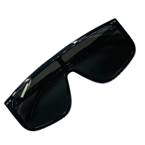 Isabel Marant NEW Elora Flat Top 52mm Iconic Edgy Sunglasses in Black - Picture 5 of 11